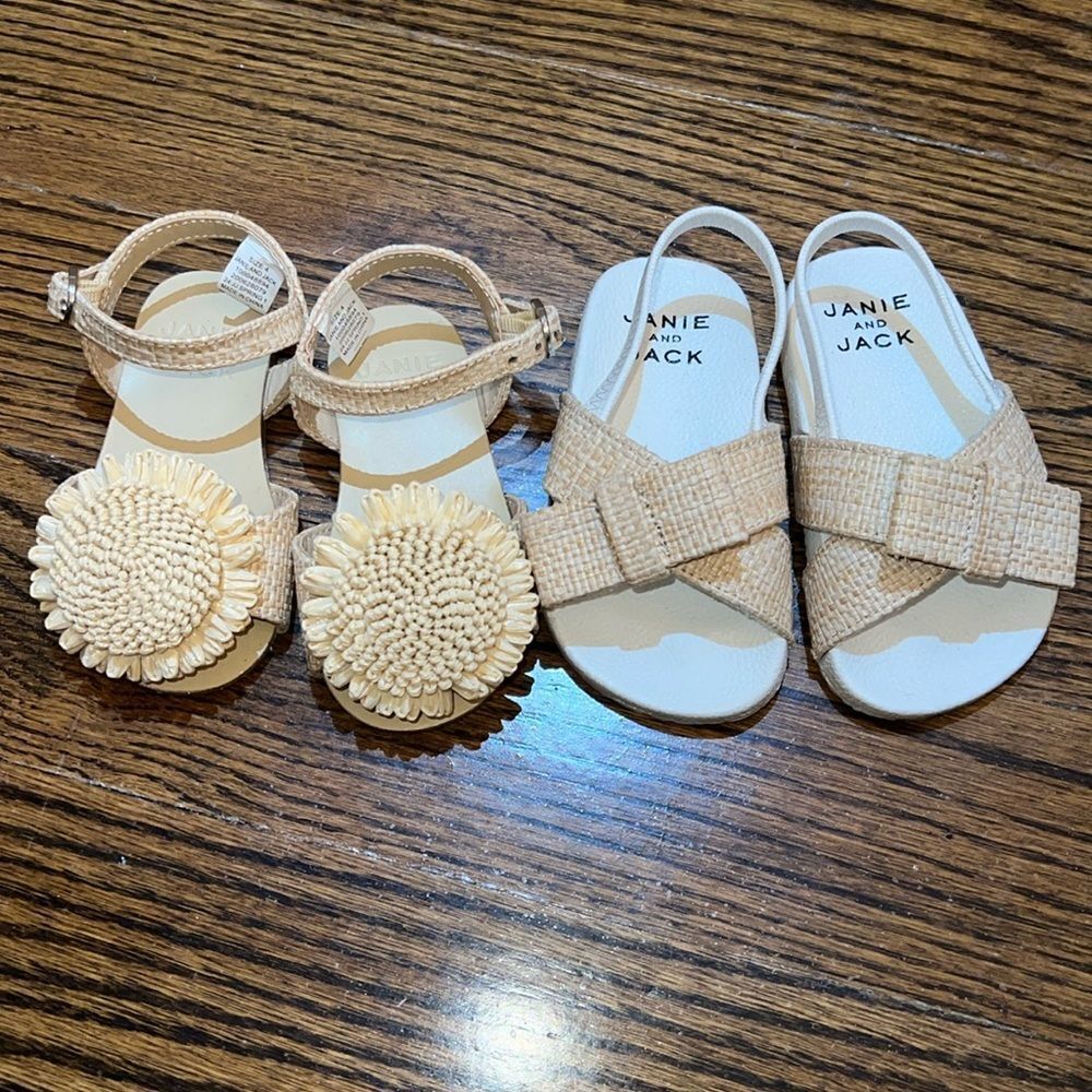 JANIE & JACK SANDALS BUNDLE 4C